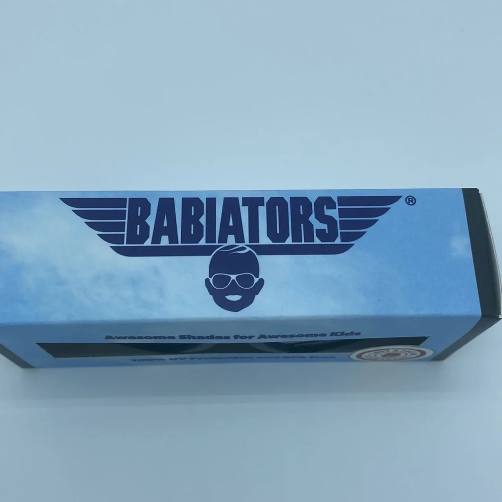 Babiators Aviator Ages 3-5 Black Ops Black/Grey Lens